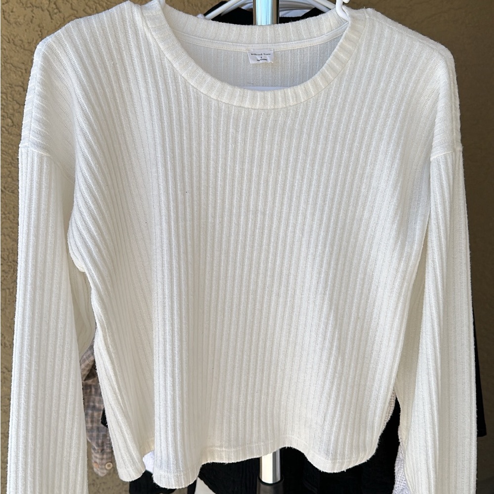 aritzia wilfred free long sleeve top